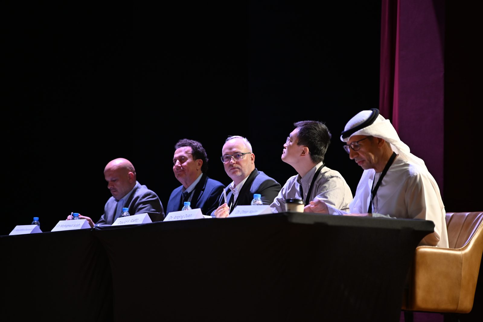 The judging panel